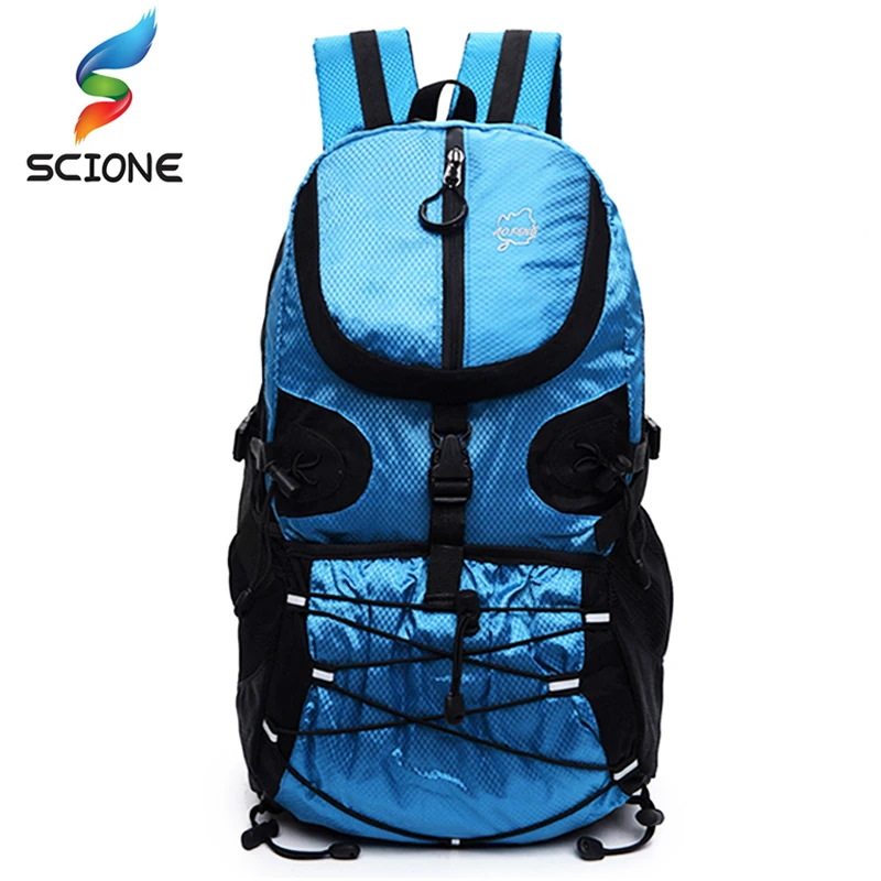 Большой Вместительный водонепроницаемый рюкзак для кемпинга нейлоновый унисекс