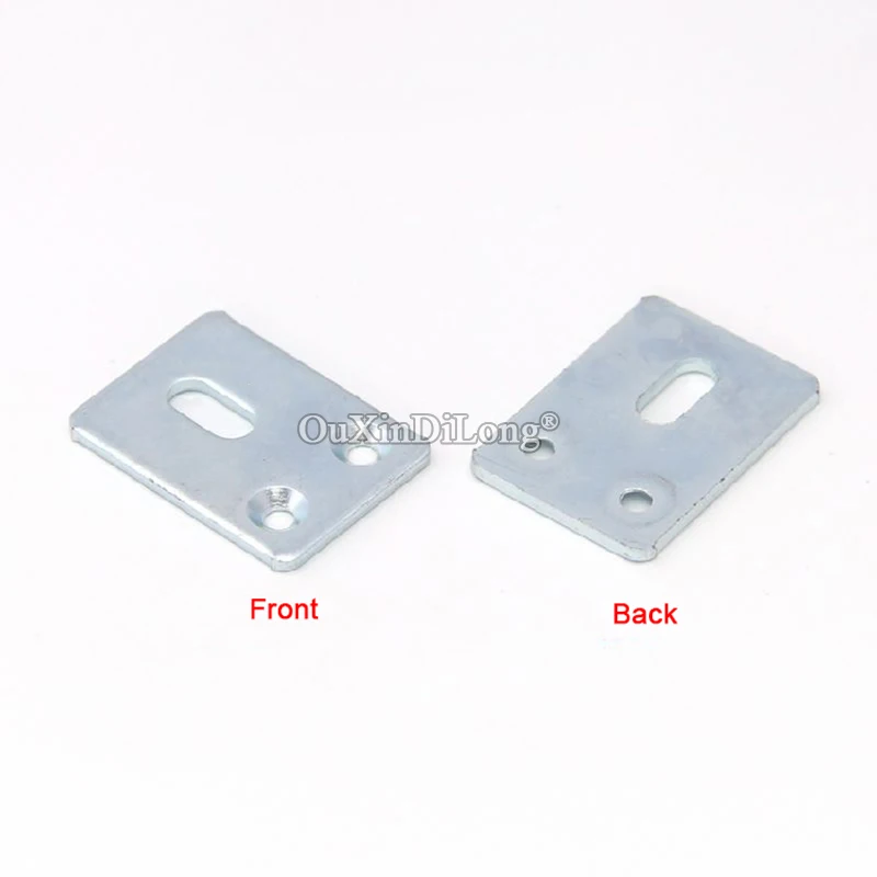 100PCS Metal Flat Corner Braces Furniture Connecting Fittings Frame Board Shelf Support Brackets Repair Parts Hardware | Обустройство