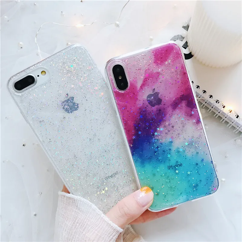 Чехол для телефона HAZEL iPhone 6 S силиконовый Блестящий Мягкий чехол из ТПУ с