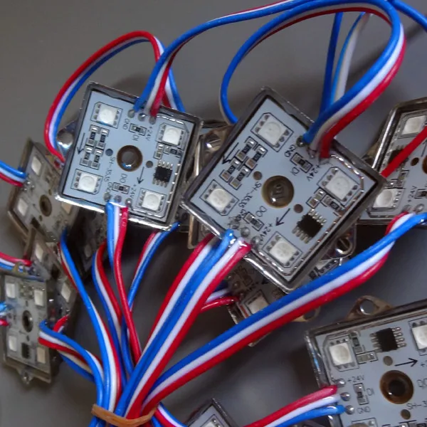 Светодиодный адресуемый смарт модуль DC24V UCS19034 шт. 5050 SMD светодиодный s 0 96 Вт