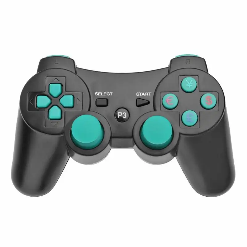 Lake Blue Беспроводной геймпад Bluetooth джойстик для PS3 контроллер консоль для sony Playstation 3 беспроводной игровой коврик переключатель игры аксессуары - Цвет: Lake Blue
