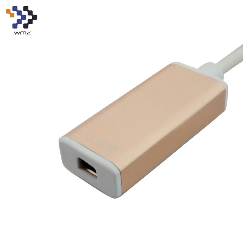 WMZ Тип C Мини DP адаптер USB типа на мини дисплей порт кабель Поддержка 4K разрешение