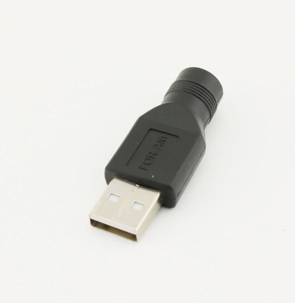1 шт. USB 2 0 A папа к 5 мм x мама в постоянного тока адаптер соединитель|Компьютерные