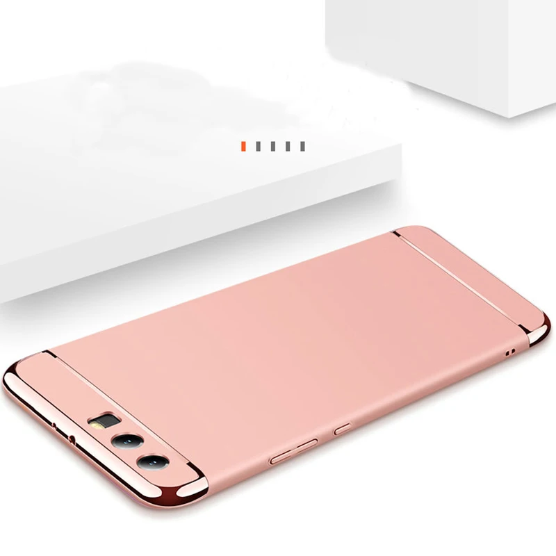 Yiesom для Huawei P 10 случай 3 в 1 Гибридный Жесткий ПК Матовый Телефон задняя крышка P10 /p10