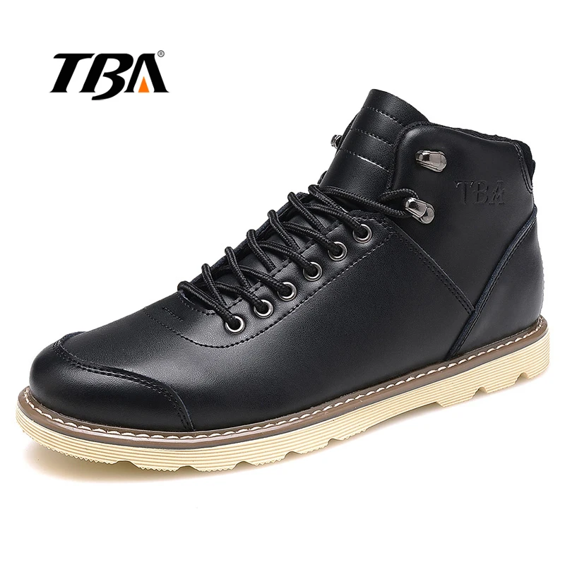 TBA 8072 # мужской высокого верха Обувь для прогулок Пояса из натуральной кожи Для