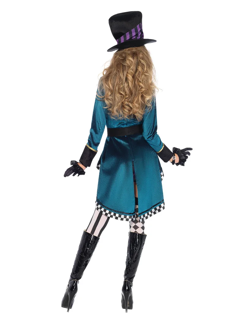 MOONIGHT костюм Алисы в стране чудес безумного Шляпника для Для женщин платья ведьмы