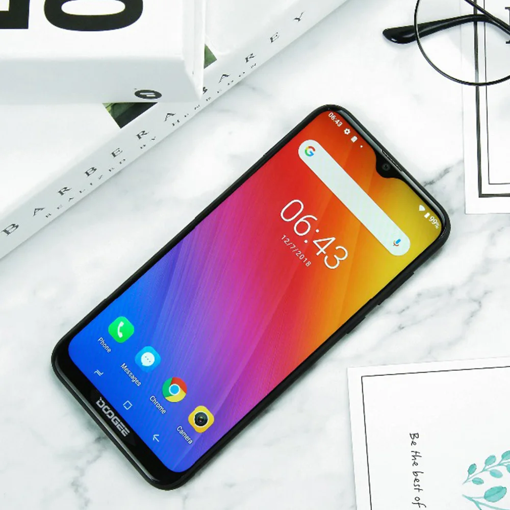 DOOGEE Y8 Android 9 0 MTK6739 четырехъядерный смартфон 6 1 дюймов FHD 19:9 8 Мп + 3 Гб 16 3400 мАч 4G LTE