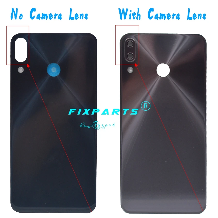 Задняя крышка аккумулятора 6 2 дюйма для Asus Zenfone 5 2018 Gamme ZE620KL задняя из стекла