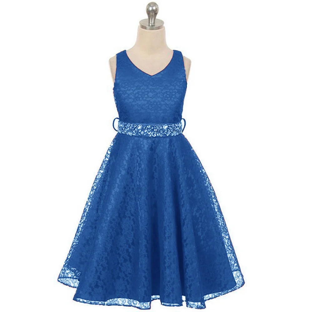 Платье принцессы для маленьких девочек 2018 платье без рукавов детское дня