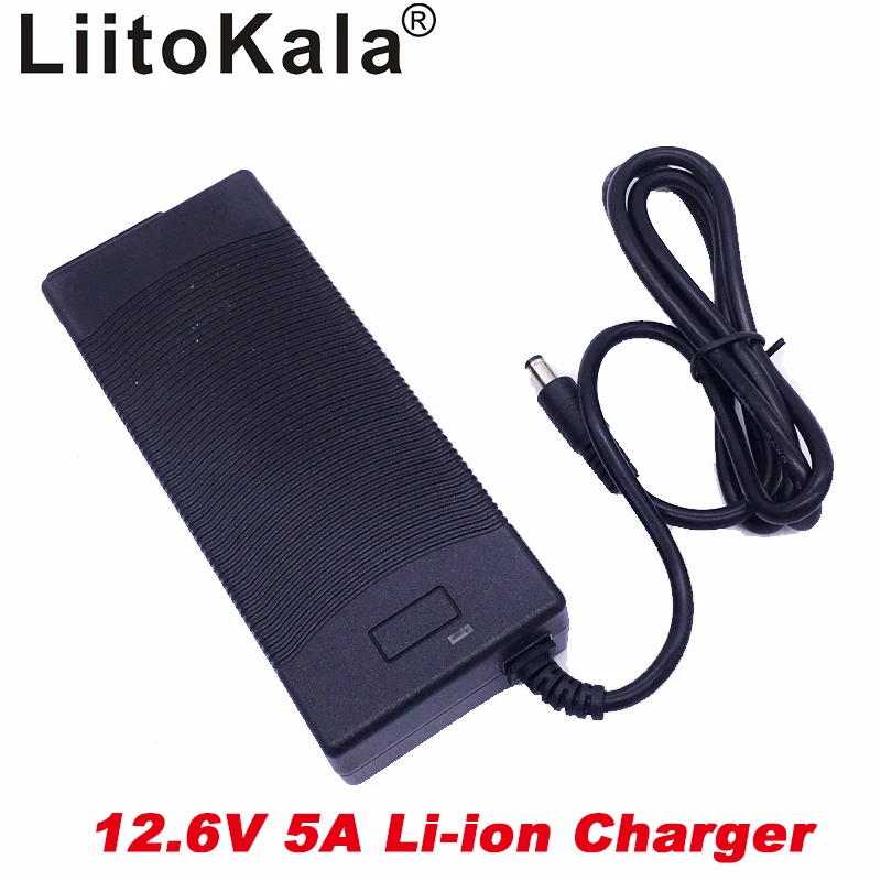 HK liitokala 12,6 V 5A зарядное устройство, 12,6 V зарядное устройство для CCTV аккумуляторной батареи, 5A зарядное устройство для 12V литиевая батарея 12V зарядное устройство