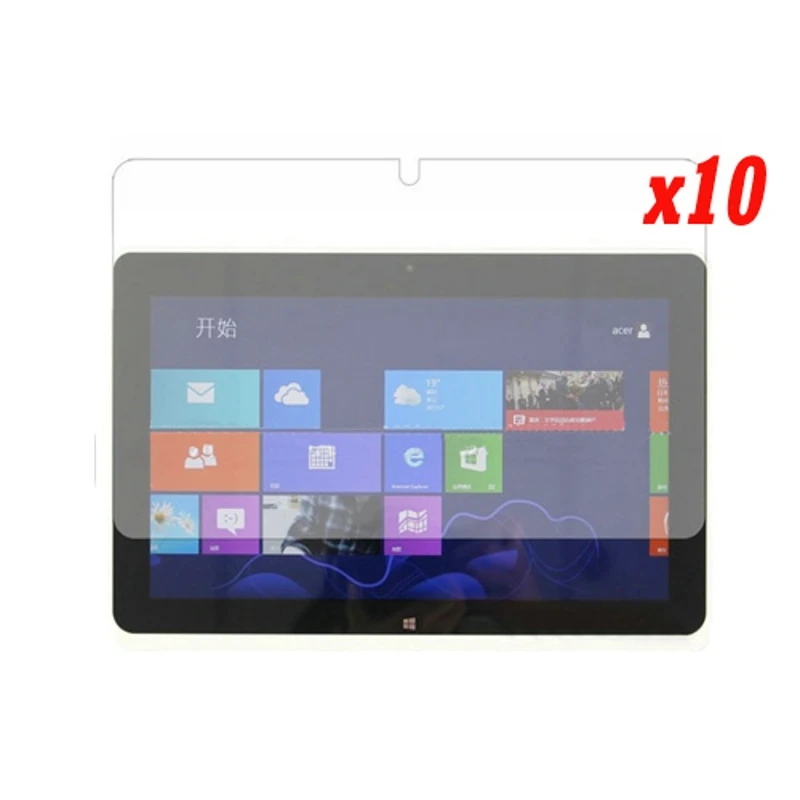 10x ЖК пленка + чистая ткань прозрачная защитная для Acer Iconia Tab W510 W511 10 1&quot|protector acer