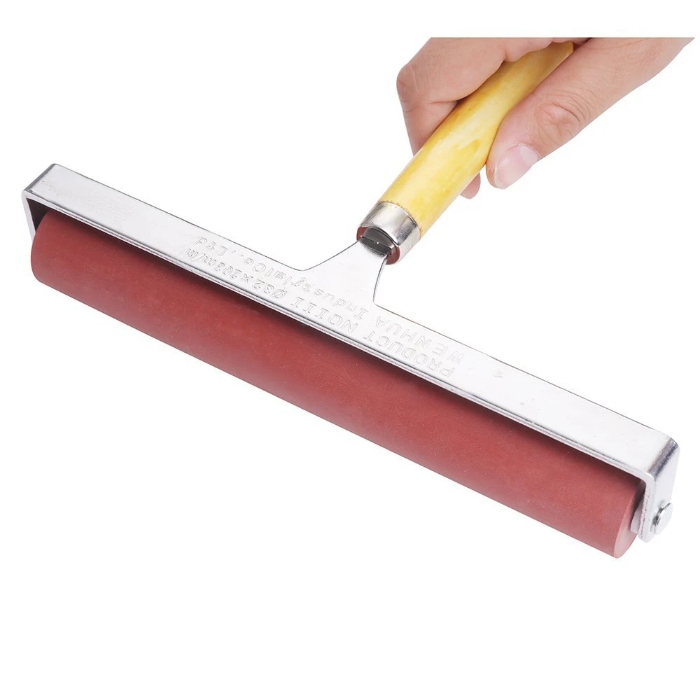 MEEDEN жесткий резиновый Brayer ролик 8 дюйма для эстамп ремесло студент проектов - Цена: 1 298,49 руб.