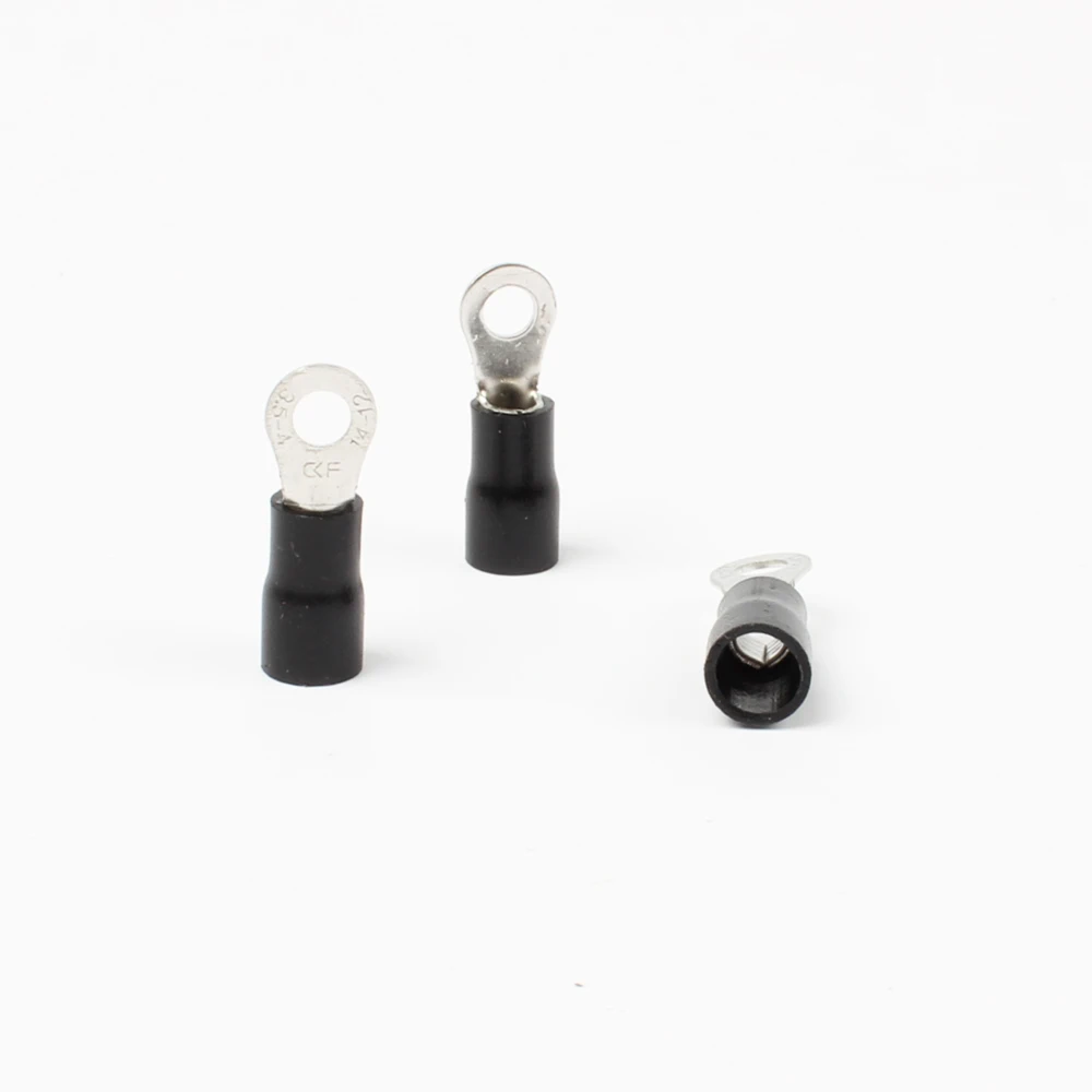 Фотоэлемент черного кольца изолированный терминал 100 фотоэлемент 2 5 4 мм2