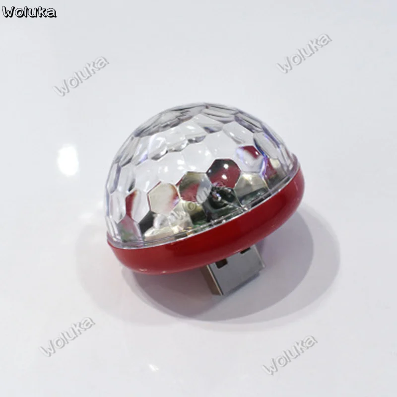 Маленький волшебный шар света RGB мобильный телефон usb Кристалл Волшебный