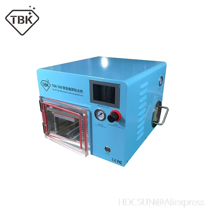 TBK 508 машина для ламинирования и удаления пузырьков с изогнутым экраном ЖК