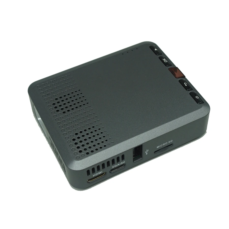 S30 Pico Projector Built-in 3000mhA Battery HD DLP technology Mini LED Mobile Phone Home Theater Micro | Электроника