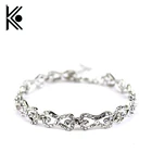 Высокое качество Бесплатная доставка Дневники вампира Клаус Каролин Форбс Стразы блестящий браслет с кристаллами и бантом модные ювелирные изделия