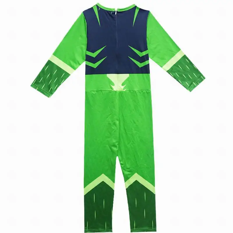 Green Wild Kratts Cosplay Costume Boy Jumpsuits&ampMask 2PCS Kids Halloween Fancy Dress Children Costumes Streetwear | Тематическая