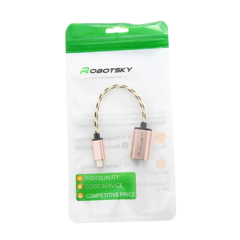 Type-C &quotпапа&quot в USB 3 0 Женский OTG кабель для передачи данных адаптер конвертер USB-C