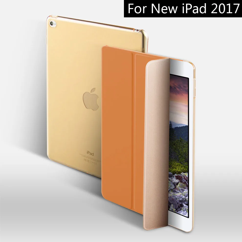 brown Чехол для нового iPad 9,7 дюйма, ZVRUA YiPPee цветной PU смарт-чехол, Магнитный чехол, модель A1822 A1823 A1893 A1954 - Цвет: brown