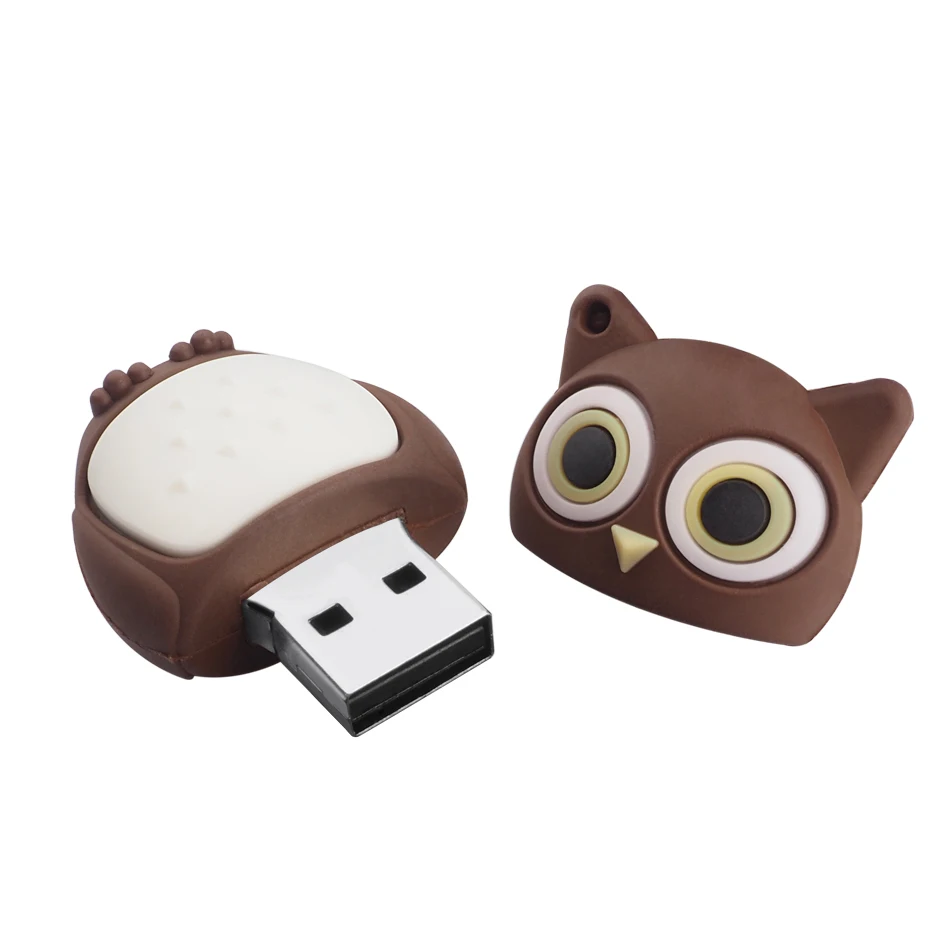 Милая Сова USB 3.0 и флэш-накопители внешние накопители флешка 64 ГБ 32 16 8 4 памяти