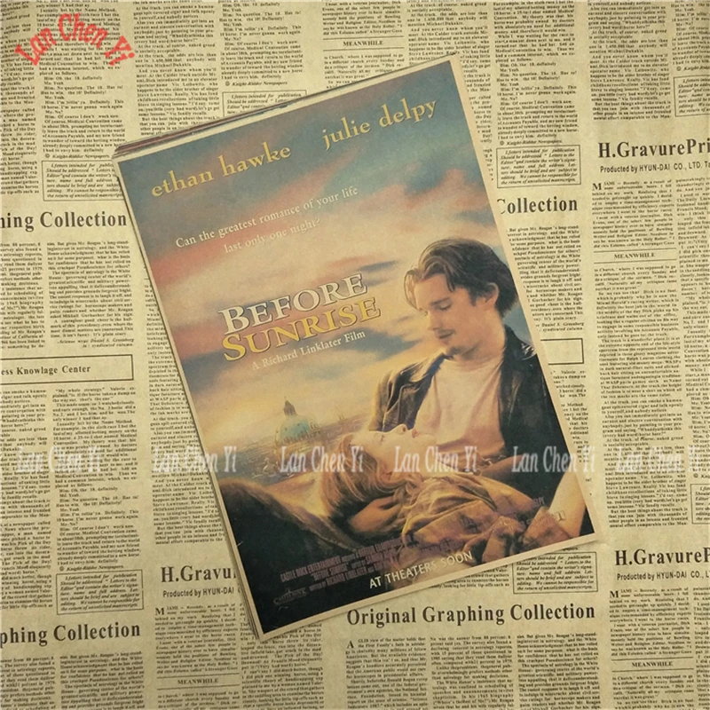 Before Midnight Retro Poster kraft paper Printed Wall Posters For Home Bar Room Decor | Дом и сад