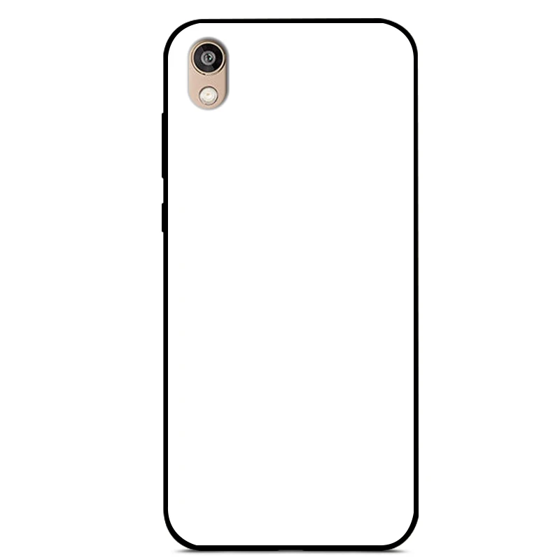 1 For Honor 8S Glass Case Huawei Honor 8S Case Tempered Gradient Hard Cover Phone Case on For Huawei Honor 8S KSE-LX9 8 S Honor8S - Color: 1