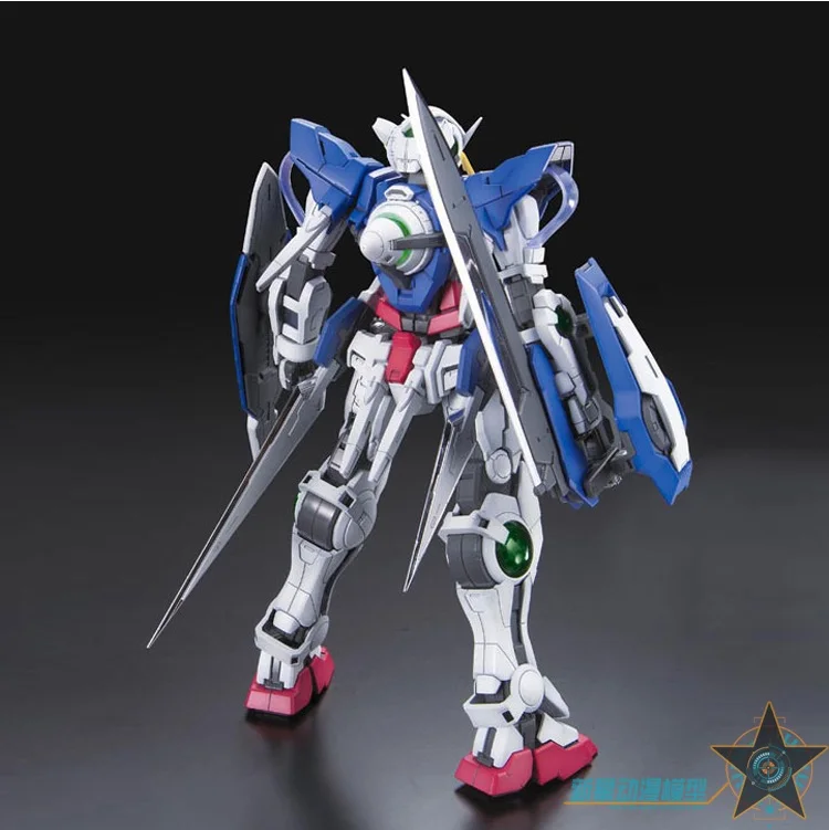 Оригинальные фигурки в японском стиле Gundam MG 1/100 модель EXIA 00 мобильный костюм BANDAI