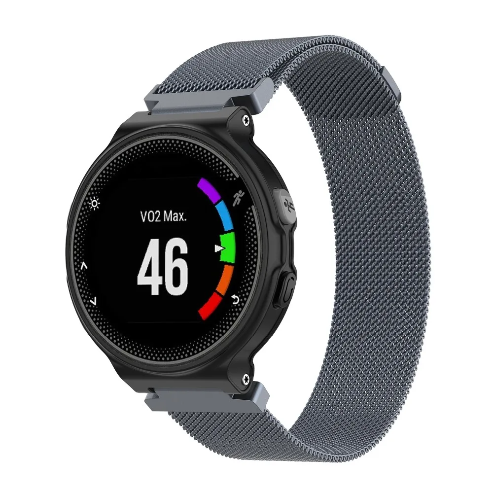Ремешок для смарт-часов Garmin Forerunner 220 230 235 630 620 735XT подход S20 S5 S6 ремешок для наручных часов Apple Watch, Миланский Браслет с отверткой