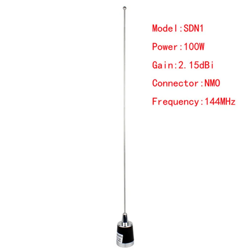 

10pcs NEW SDN1 NMO Single Band VHF/UHF 136-174MHz/420~480MHz 100W High Gain Mobile Ham Car Radio Walkie Talkie Antenna