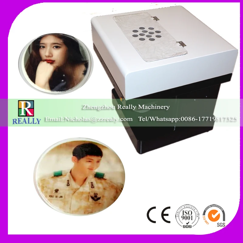 

3D edible ink latte art coffee printer for coffee printing mini cake printing coffee printer