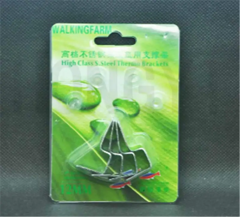 4 шт. новый стеклянный держатель из нержавеющей стали для аквариума стеклянная