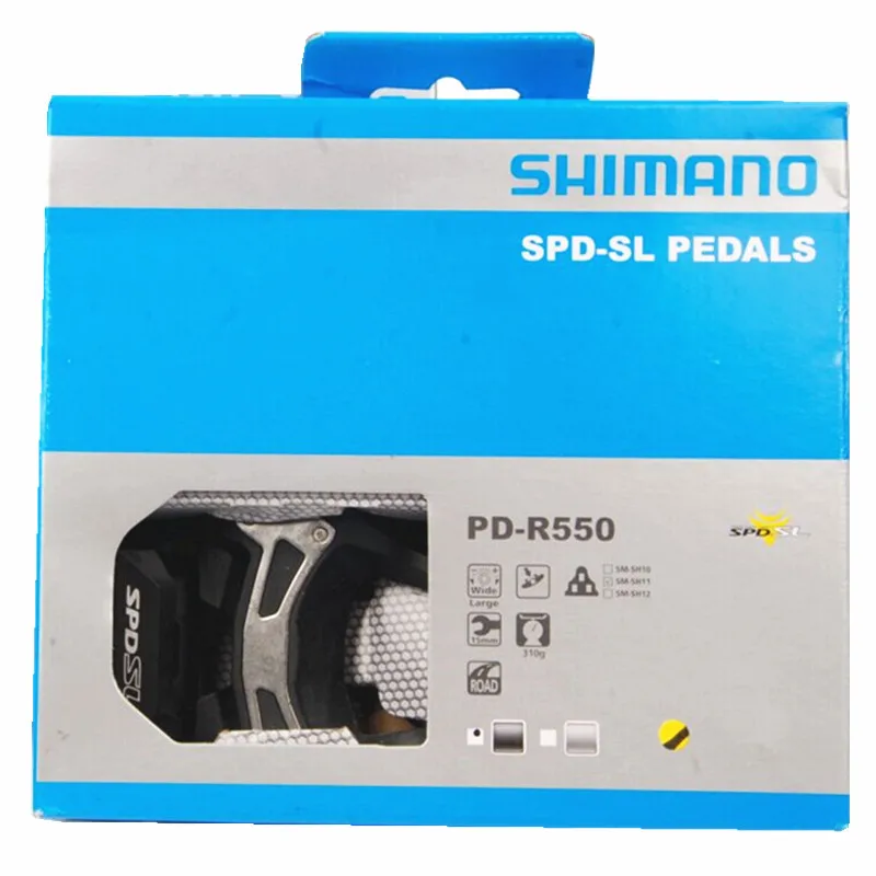 Shimano педаль PD R540 дорожный велосипед R550 5800 R7000 SH10/11 бутсы SH10/SH11/SH12 0/2/6
