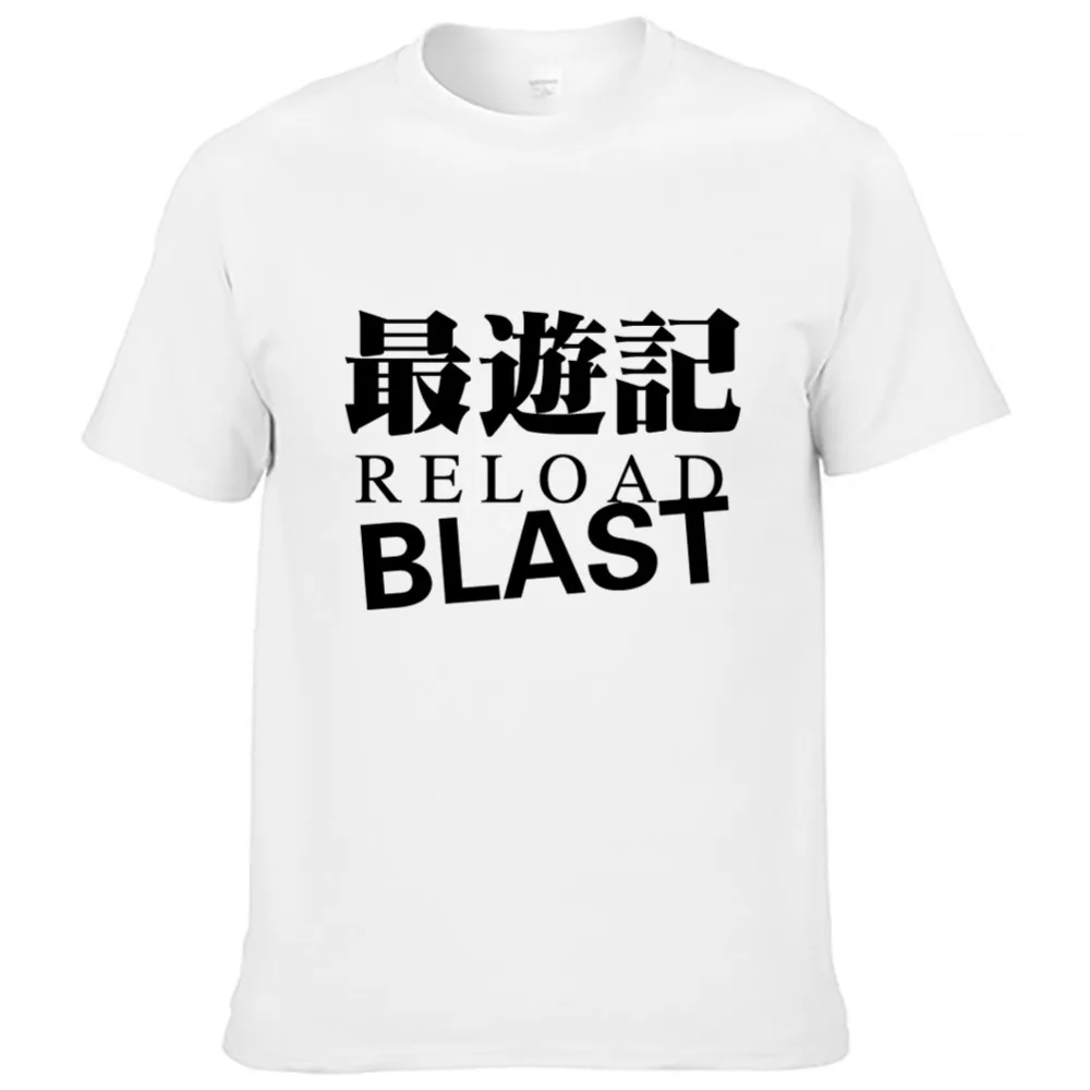 Saiyuki RELOAD BLAST футболка анимационный комикс Косплей модные азатоты | Мужская одежда