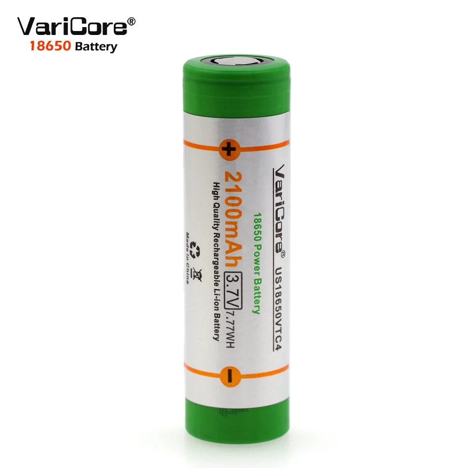 VariCore 2020 новый оригинальный US18650 для VTC4 2100 мАч 18650 3 6 В литиевый аккумулятор зарядки