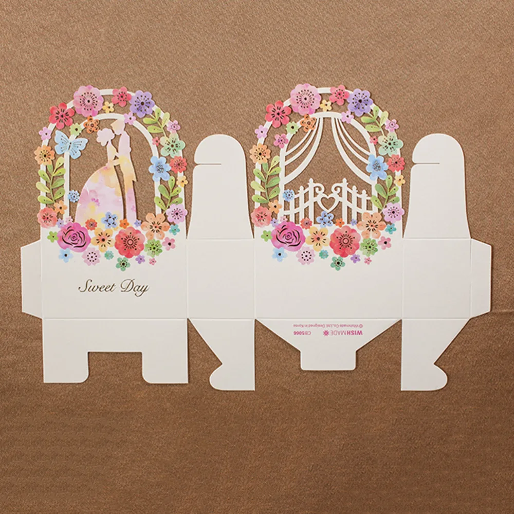 

Wedding Decoration Wedding Bride And Groom Candy Box Party Supplies Bride And Groom Wedding Favor Box Flower Gift Box