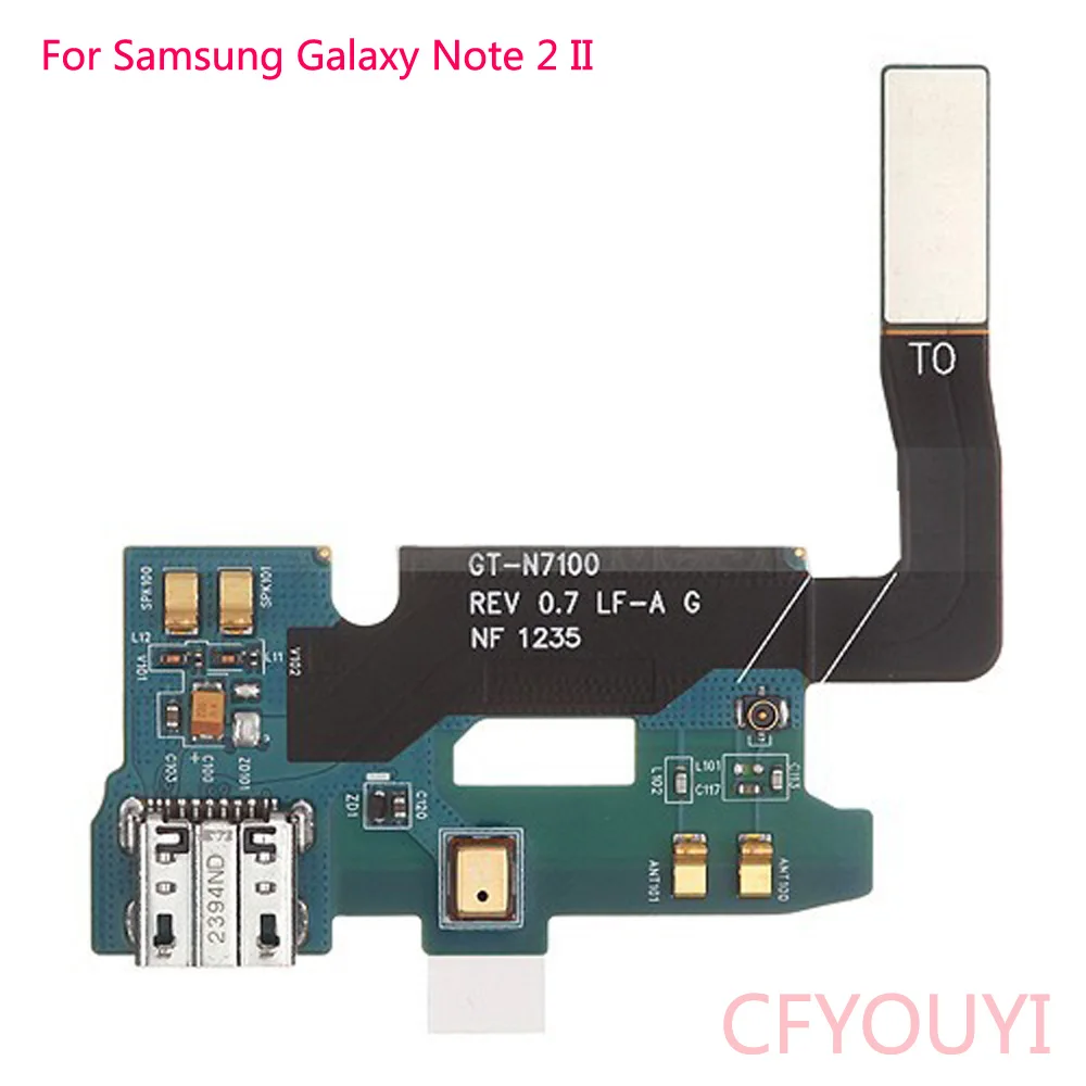 Для Samsung Galaxy Note 2 GT-N7100 N7105 I317 I605 USB зарядное устройство док-станция с разъемом гибкий кабель