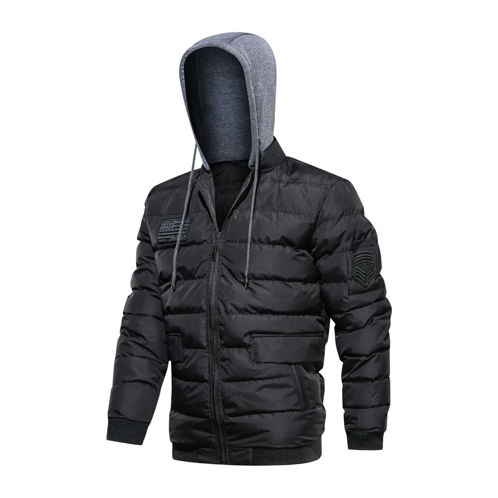 Лидер продаж парка мужские зимние куртки из хлопка Chaquetas Hombre парки повседневная