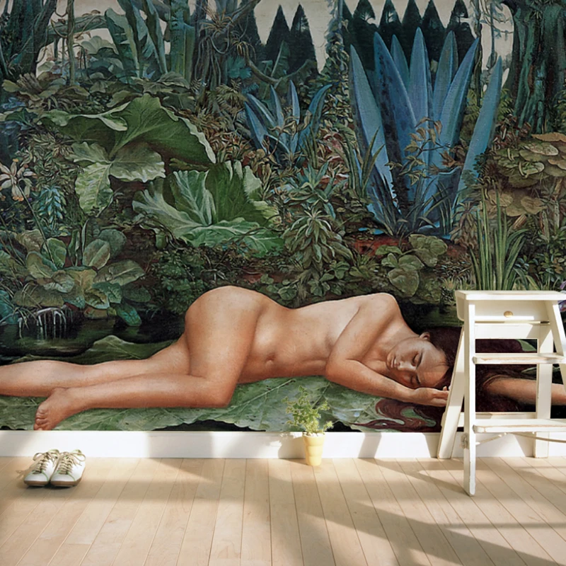 Пользовательская роспись на заказ 3D боди-арт обои Декор отель гостевая комната