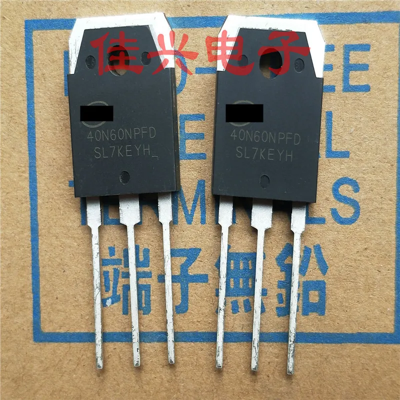 Новый оригинальный сварочный аппарат IGB 40N60NPFD 40A 600 В 10 шт. | Электроника