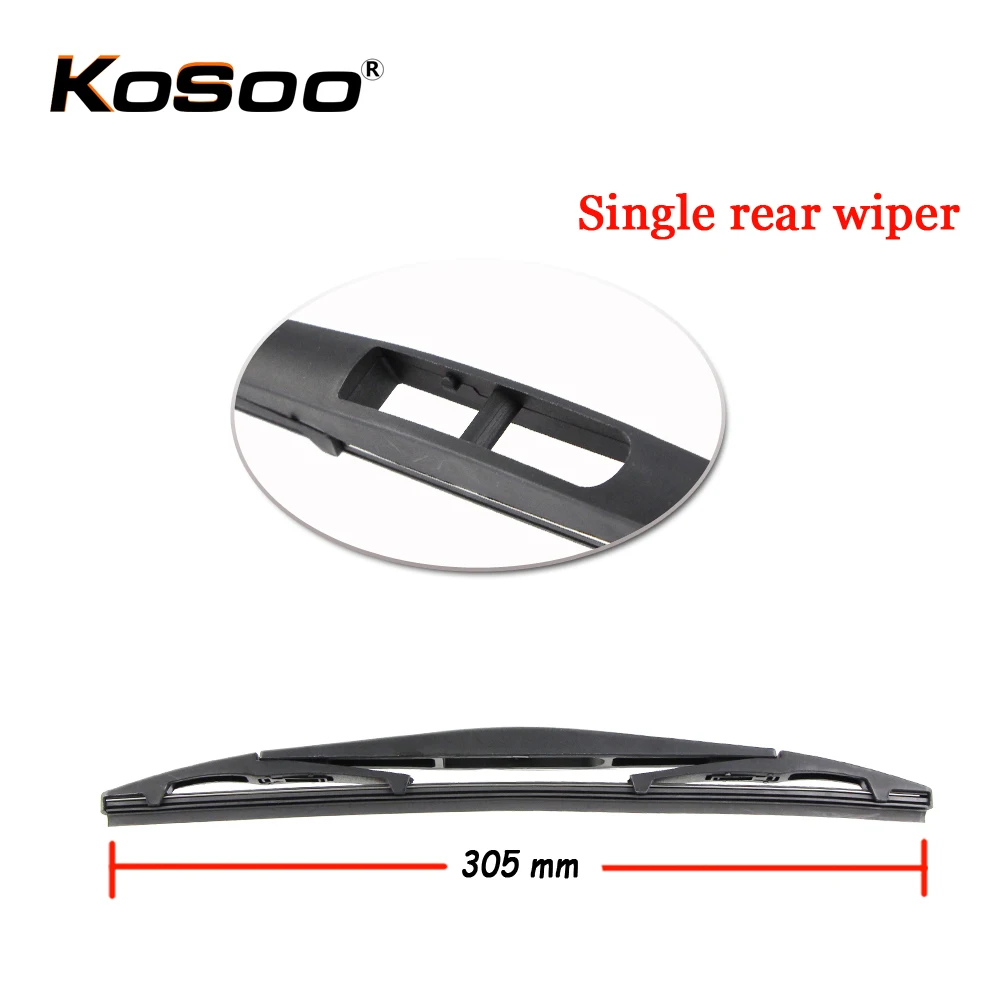 KOSOO Auto Rear Car Wiper Blade For Nissan Cube 305mm 2009 Onwards Window Windshield Blades Arm Accessories | Автомобили и