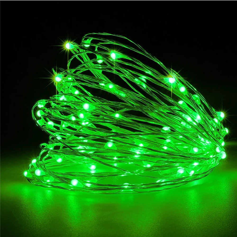 10m 20M LED DC12V Micro Rice Wire Copper Fairy String Lights Party DC female connector +12V Led power supply | Лампы и освещение
