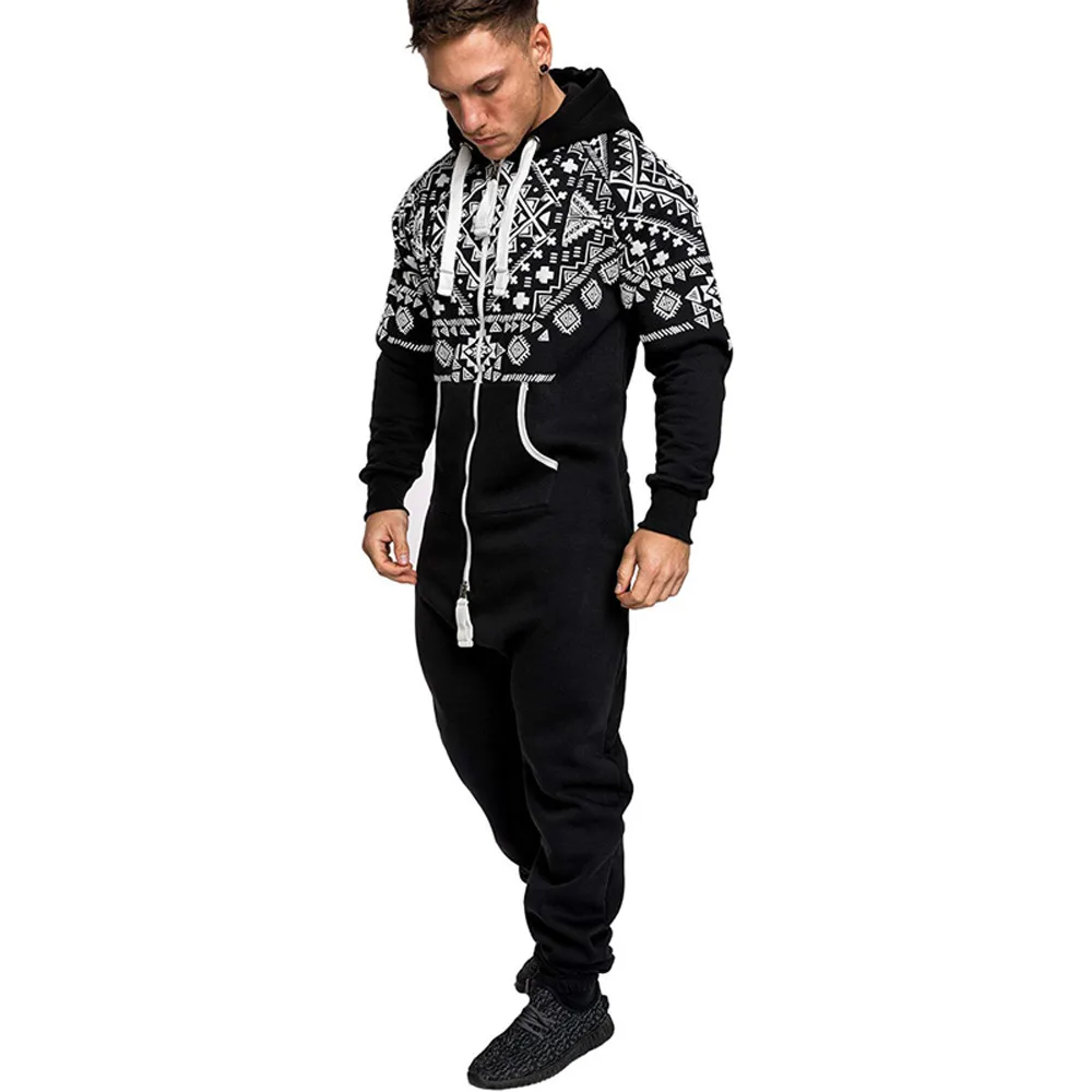 M xxxl Мужская Рождественская осенне зимняя повседневная толстовка с капюшоном и