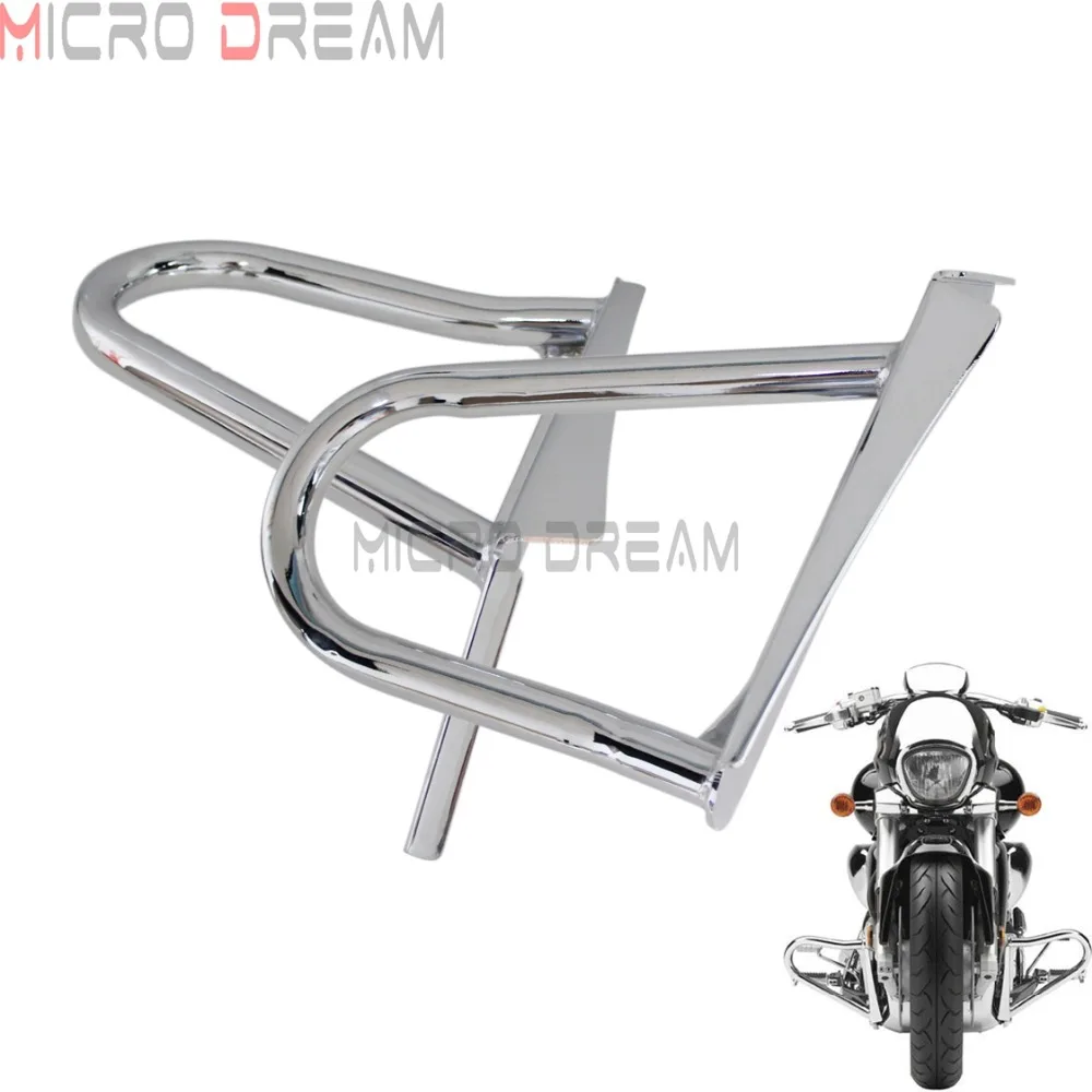 2 шт. хромированные бамперы для мотоцикла мотоцикла|Накладки и декоративные