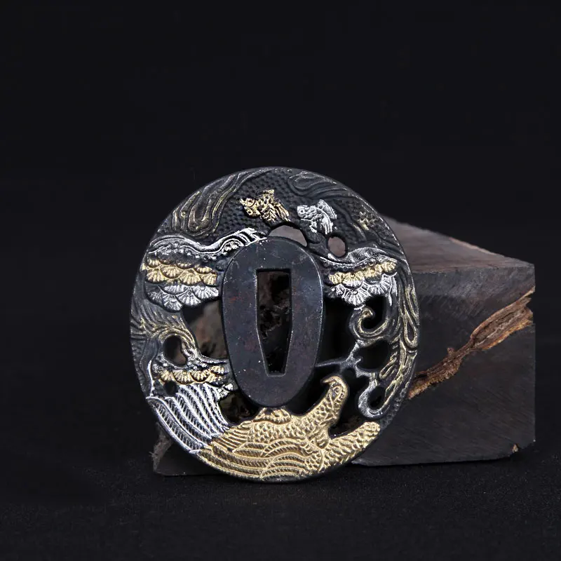 Специальное предложение, самурайский нож Tsuba из металлического сплава, аксессуары, Самурайские японские аксессуары, новинка