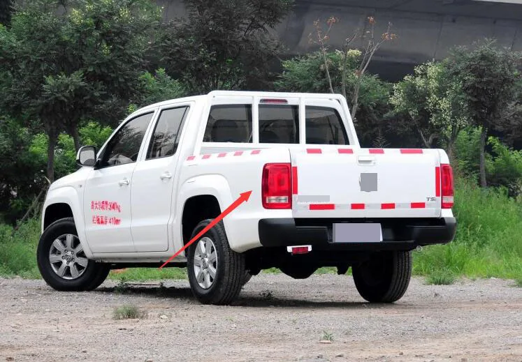 Аксессуары для Volkswagen VW Amarok 2011 2012 2013 хвост светильник абажур для лампы с металлическим каркаксом светильник наложения Панель отделка Chome стайлинга автомобилей