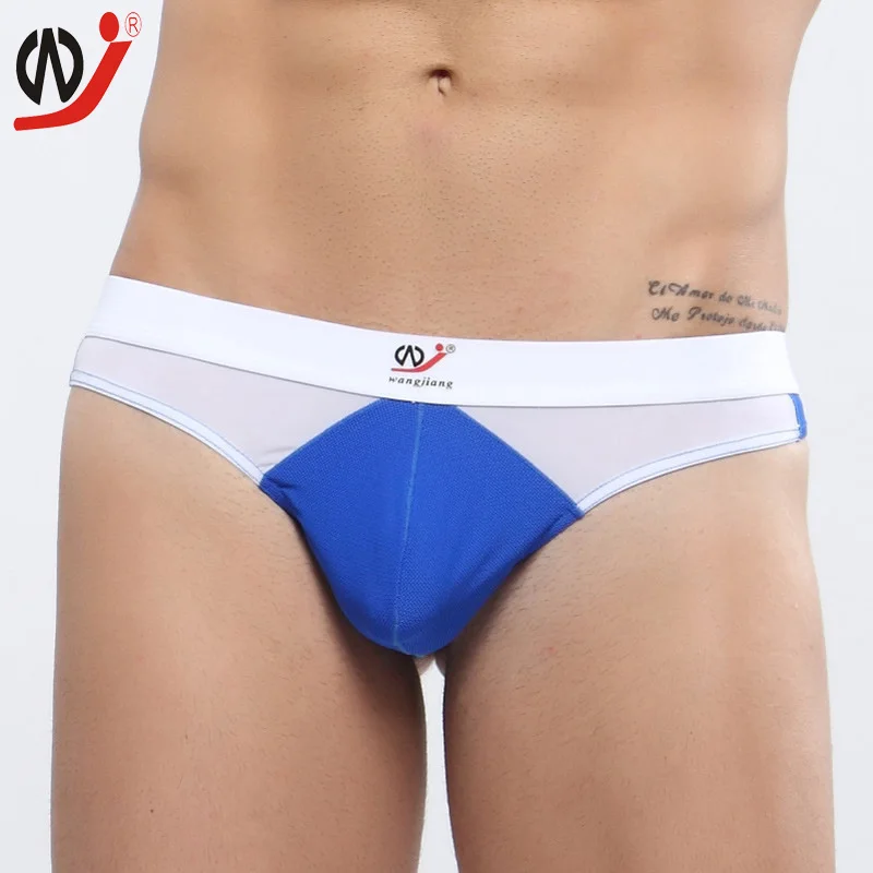 WJ брендовая одежда сексуальный для Гея Ракушки Мужские трусы нейлоновые