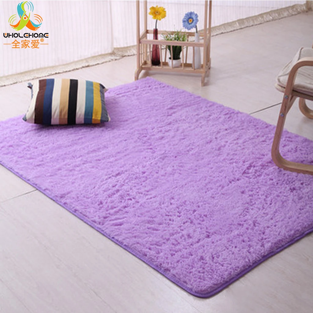 Non slip портянка ковер коврик полиэстеровый напольный мягкой шенили однотонные