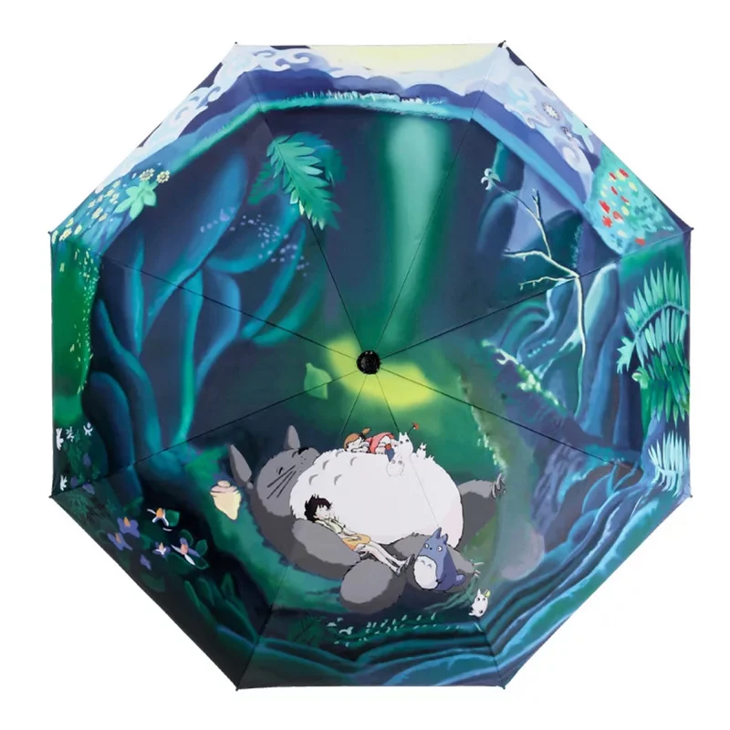 Высокое качество Тоторо зонтик Аниме Studio Ghibli Зонты Дождь женский зонт Plegable