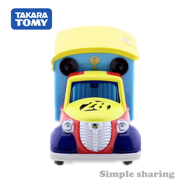 Takara TOMY Tomica Disney Motor Goody переносить Микки Маус и роуд гоночные автомобили игрушка